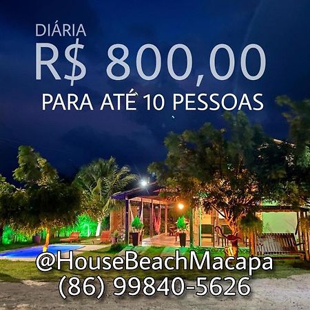 House Beach Macapa - Praia De Macapa Exterior foto