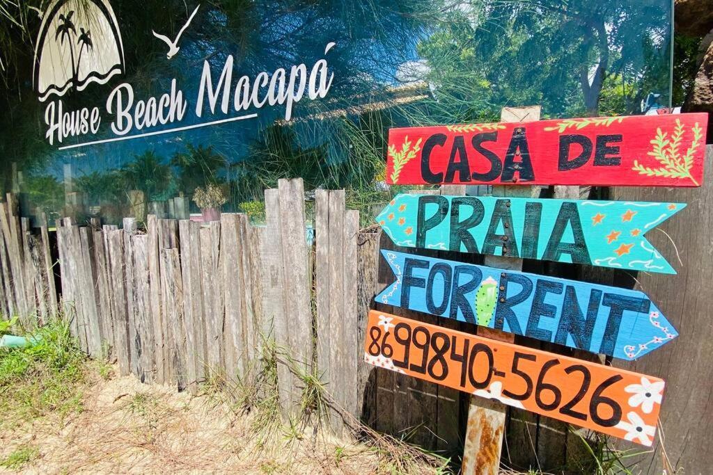 House Beach Macapa - Praia De Macapa Exterior foto